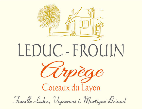 Coteaux du Layon Arpege la seigneurie LEDUC FROUIN